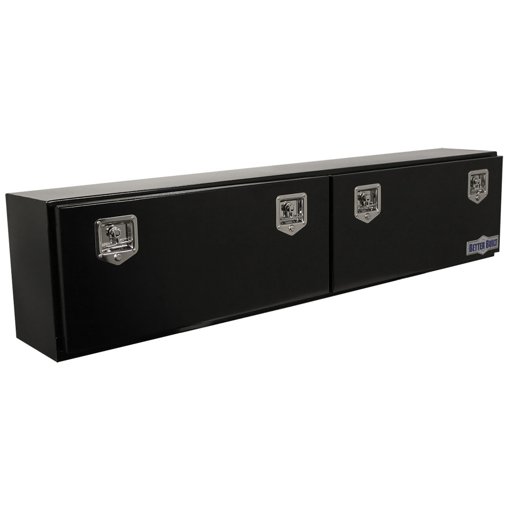 Better Built 72″ Hi-Side Truck Box Double Door Steel Black - Ascmtools