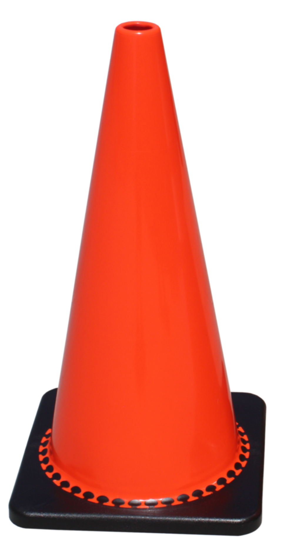Vizcon Fluorescent Orange 28″ TrafFix PVC Cone with No Collar - Ascmtools