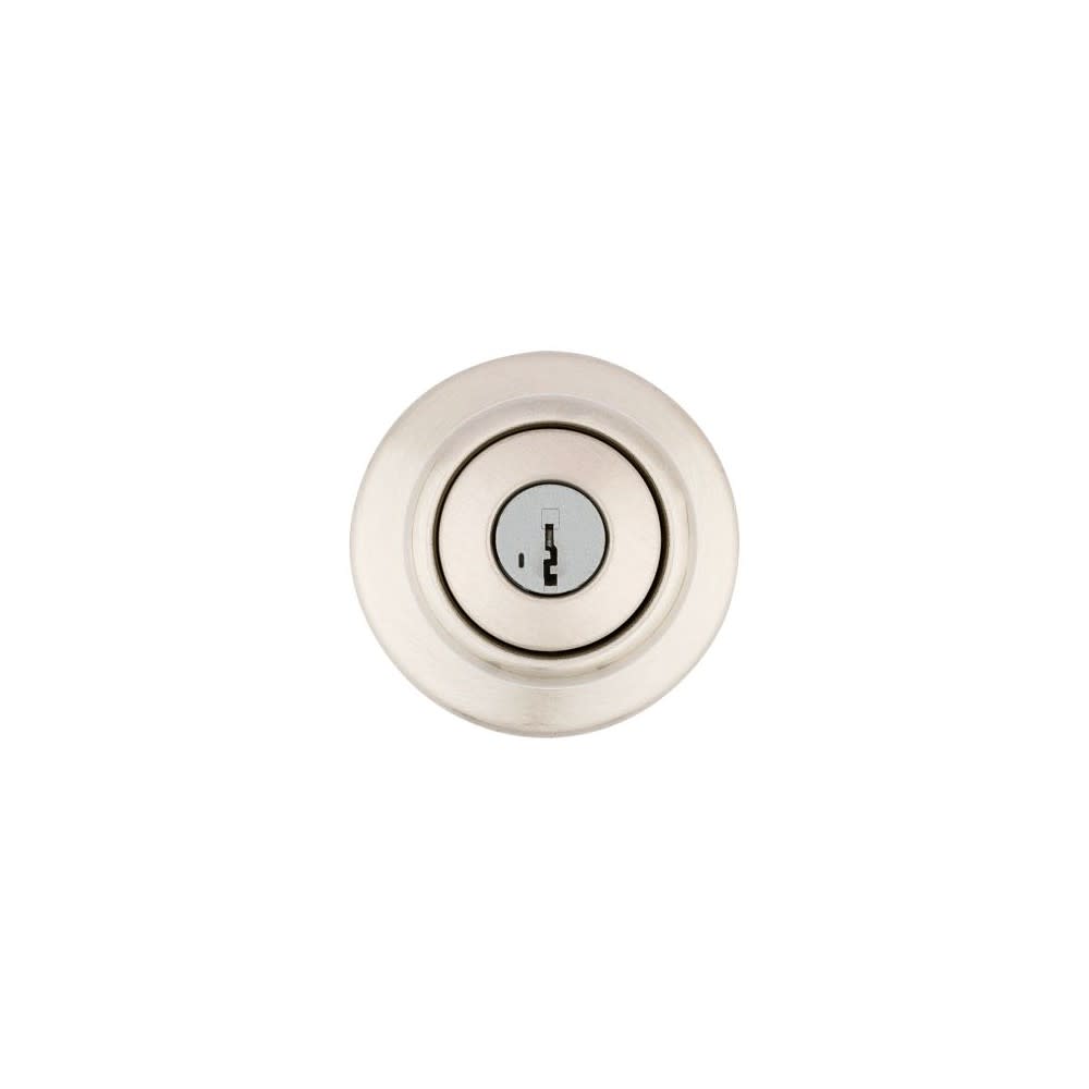 Kwikset Tylo Door Knob SmartKey Satin Chrome Keyed Entry Round - Ascmtools