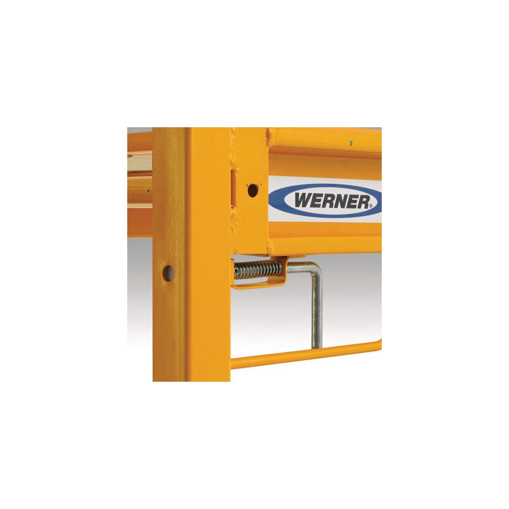 Werner 6 Ft. Steel Rolling Scaffold - Ascmtools