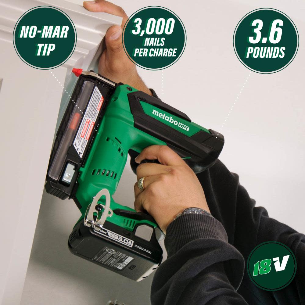 Metabo HPT 18V Cordless Li-Ion 23-Gauge Pin Nailer (Bare Tool) - Ascmtools