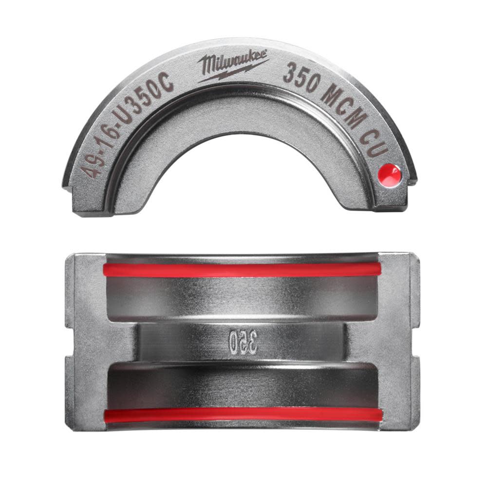 Milwaukee 350 MCM Copper U Style Die - Ascmtools