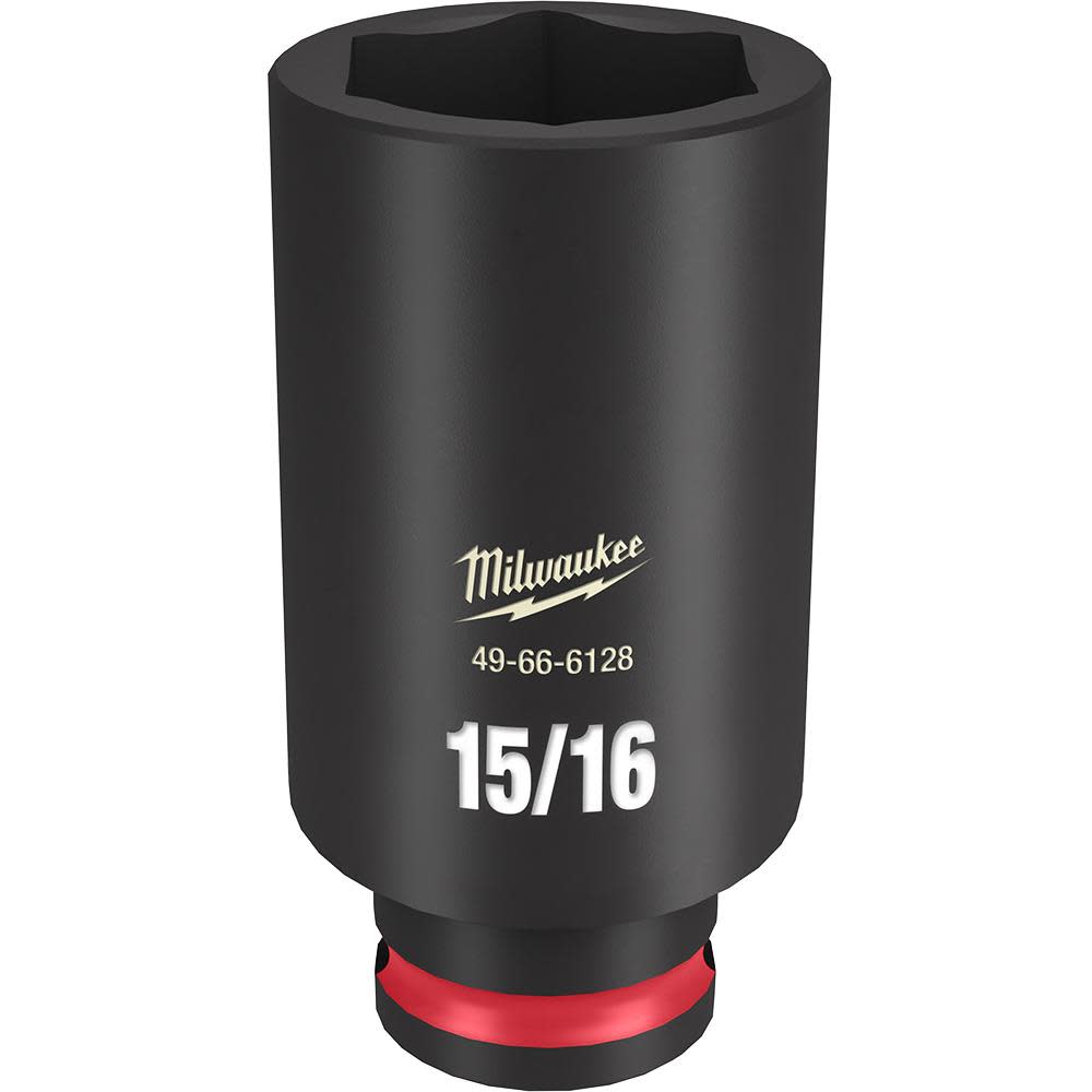Milwaukee Impact Socket 3/8″ Drive 15/16″ Deep 6 Point - Ascmtools