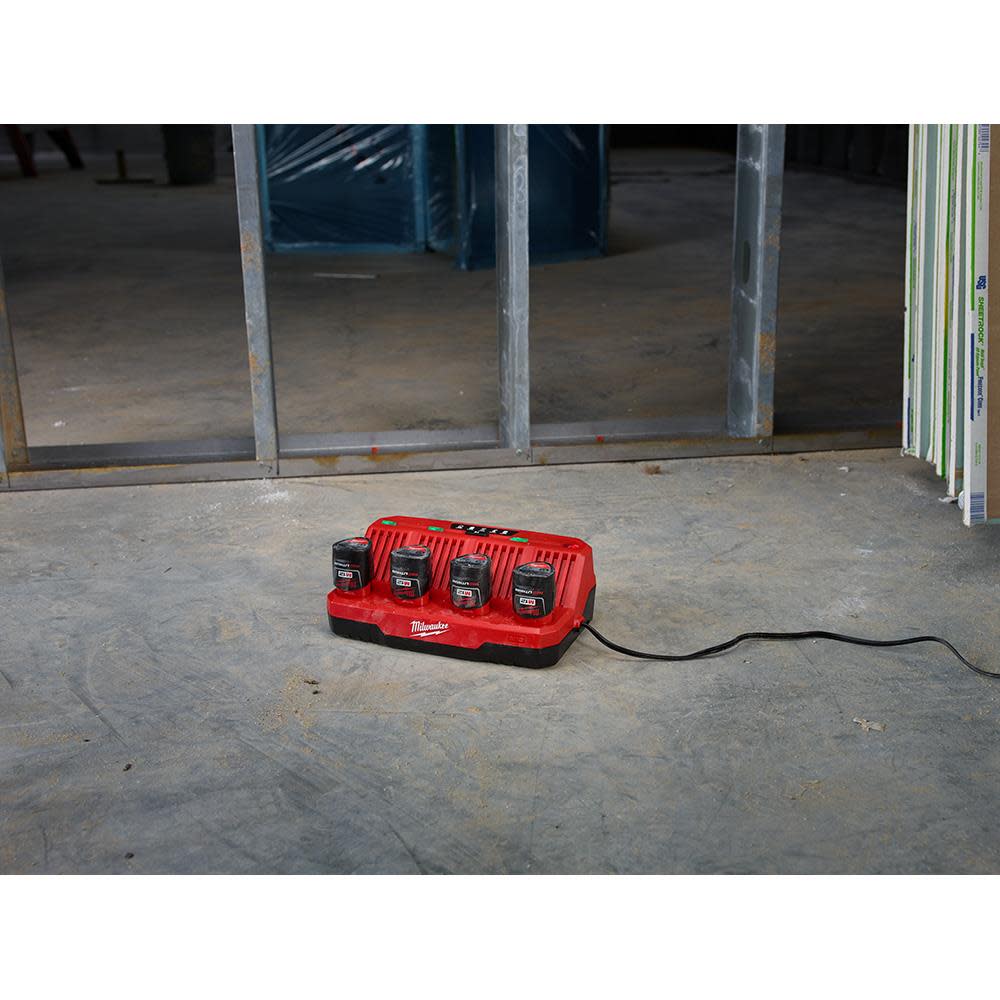 Milwaukee M12 4-Bay Sequential Charger - Ascmtools