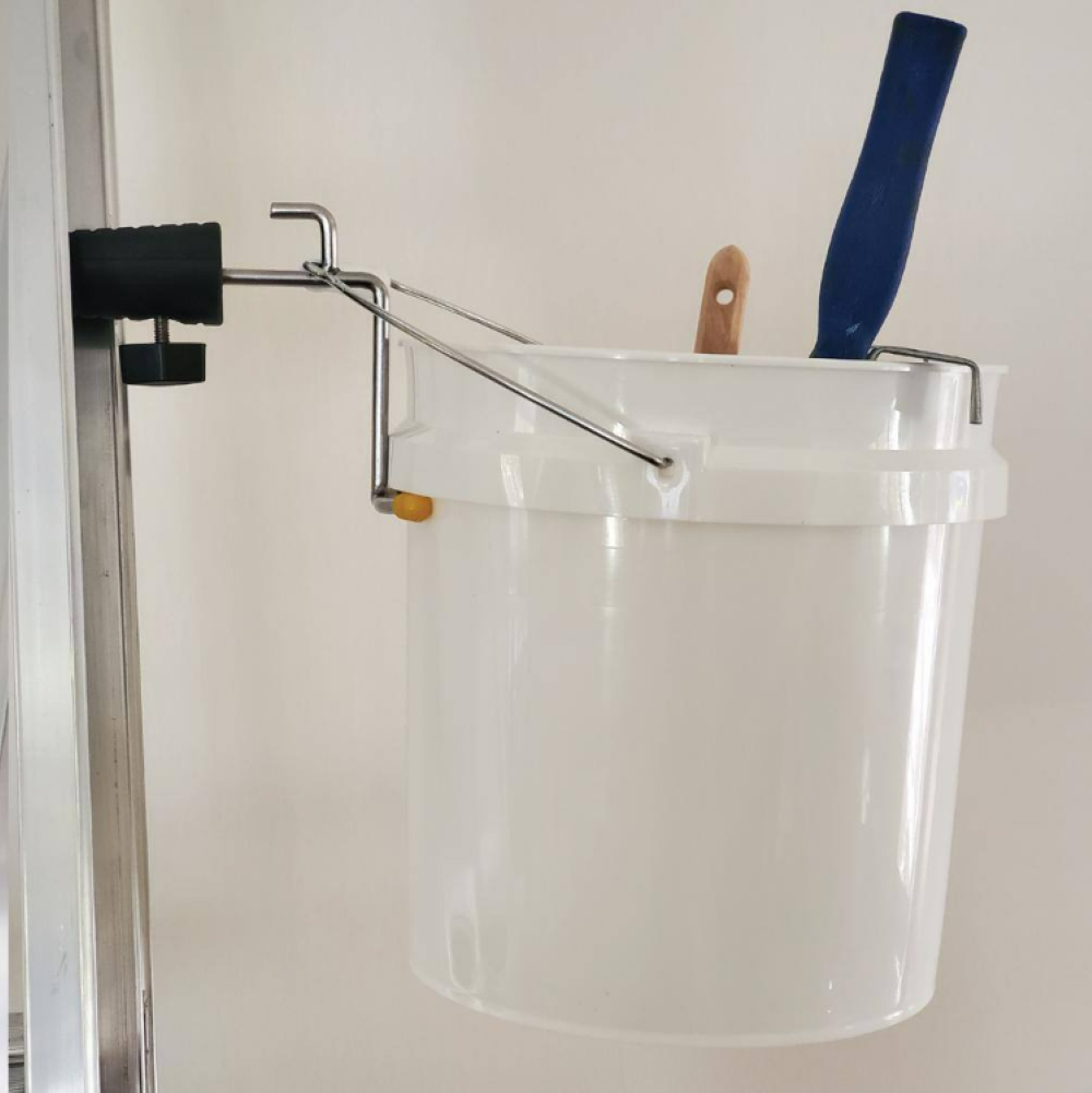 Monkey Rung Hands Free Holder for Extension Ladder - Ascmtools