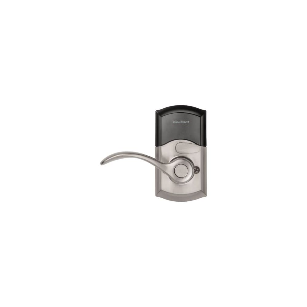 Kwikset SmartKey Pembroke Door Lever SmartCode 955 Satin Nickel - Ascmtools