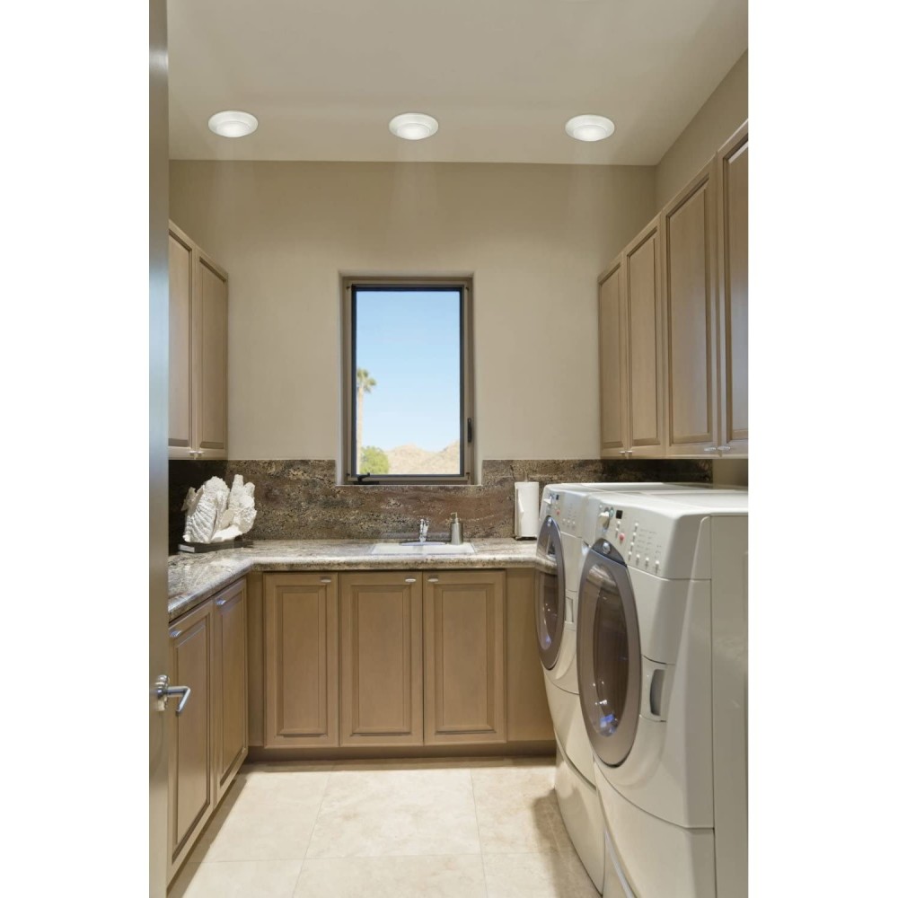 Westinghouse 6″ 12W 840 Lumens White LED Ceiling Light Fixture - Ascmtools