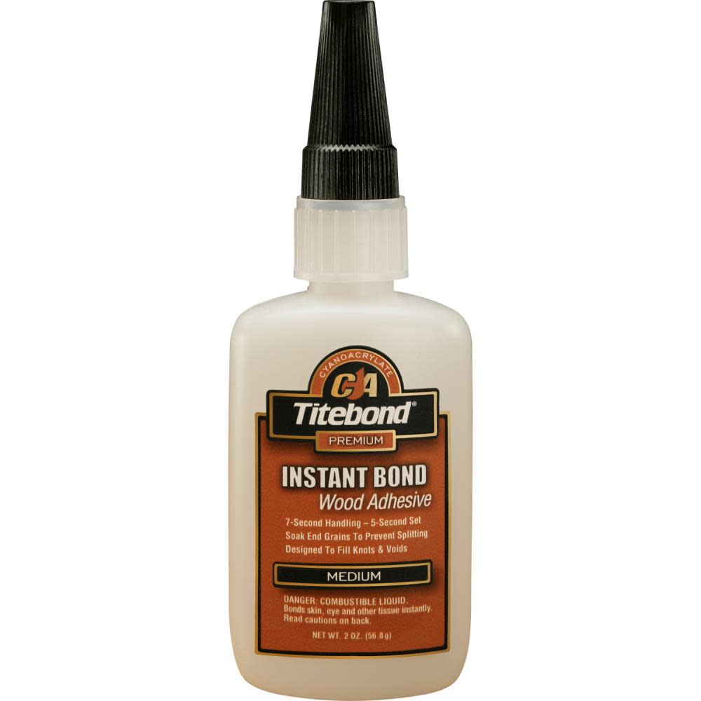Titebond 2 Oz Instant Bond Wood Adhesive Medium Adhesive - Ascmtools