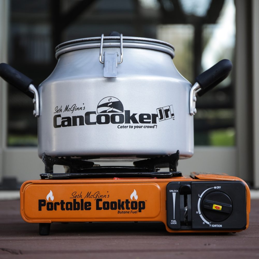 Cancooker 8oz Butane Fuel Portable Cooktop - Ascmtools