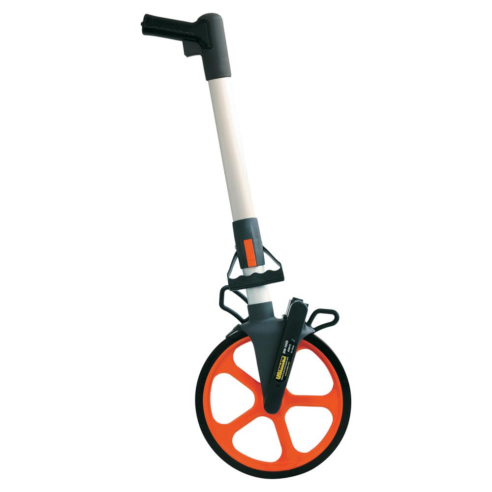 US Tape 12.5 In. Diameter DW-1000 Measuring Wheel Measures in Ft. and 10Th - Ascmtools