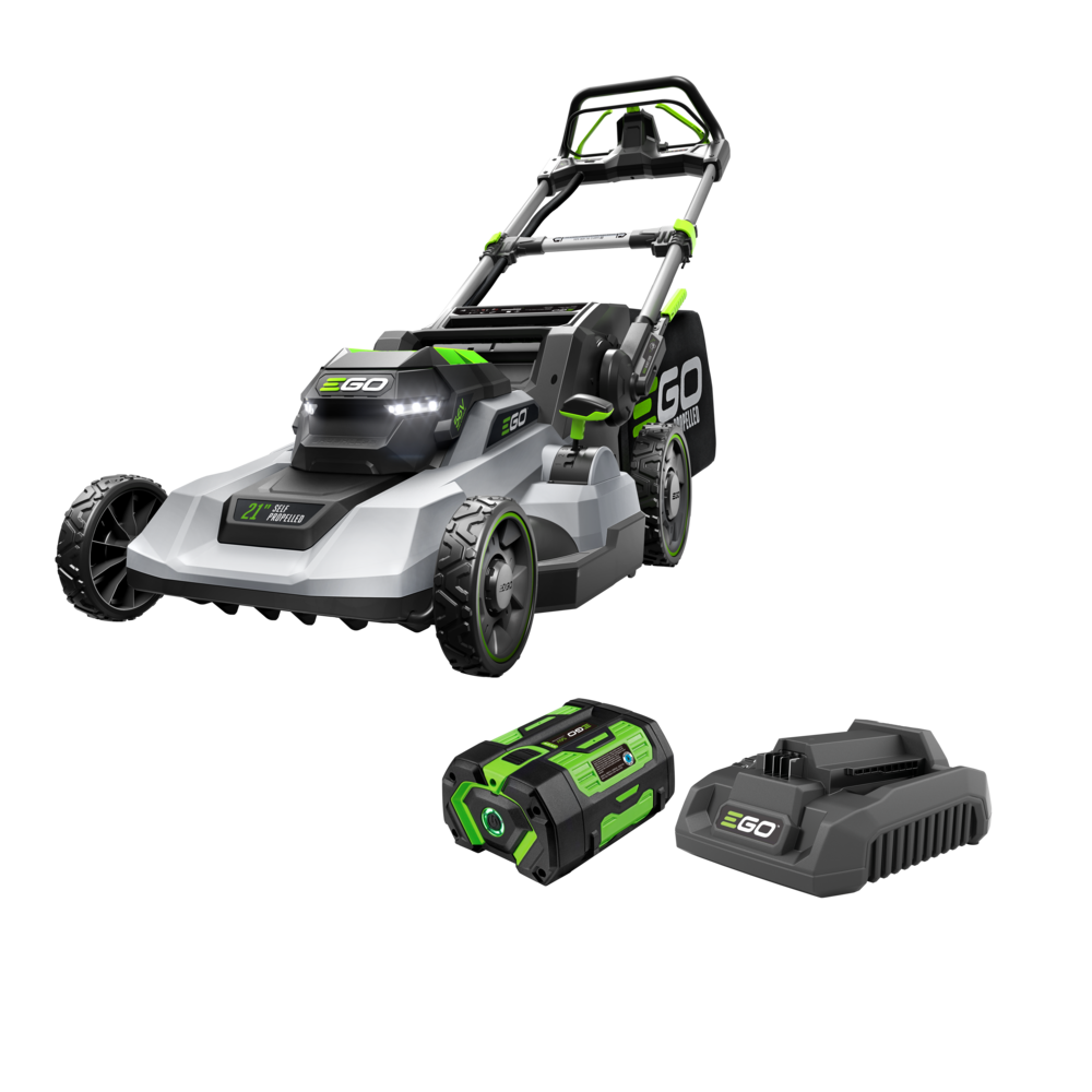 EGO POWER+ 21 Lawn Mower Kit Self Propelled with 6.0Ah Battery and 320W Charger - Ascmtools