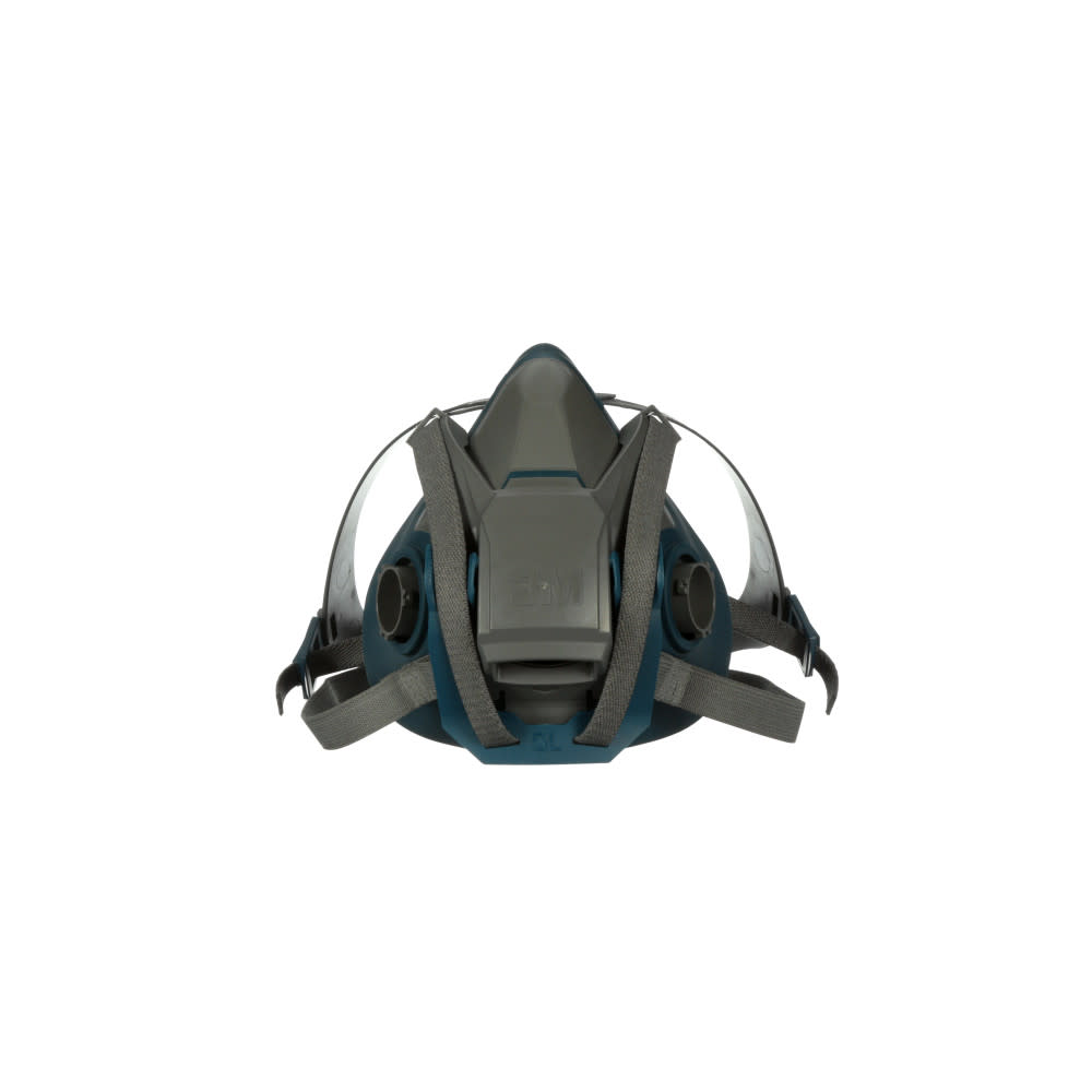 3M Rugged Comfort Quick Latch Half Facepiece Reusable Respirator 6503QL/49492 Large - Ascmtools