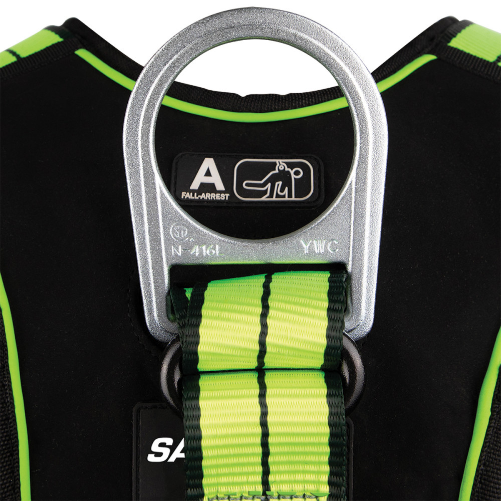 Safewaze S/M PRO+ Full Body Harness with 1D QC Chest - Ascmtools