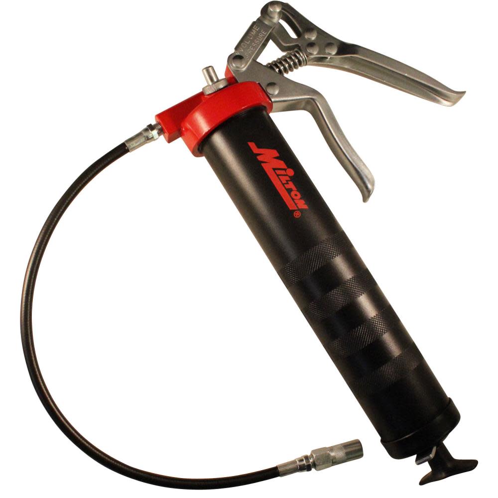 Milton (S-3101) Pistol Grease Gun – High Pressure High Volume - Ascmtools