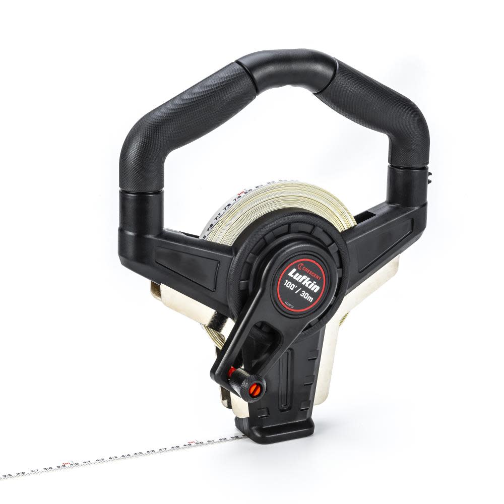 Crescent Lufkin Fiberglass Long Tape 1/2″ x 100’/30m - Ascmtools