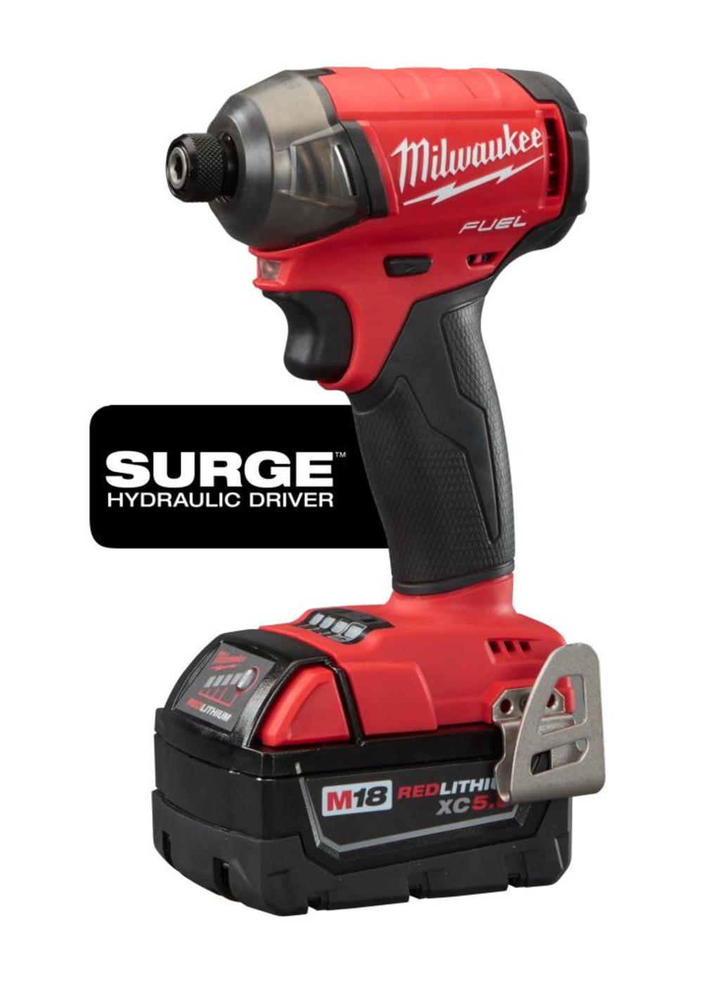 Milwaukee M18 FUEL SURGE 1/4 in. Hex Hydraulic Driver Kit - Ascmtools