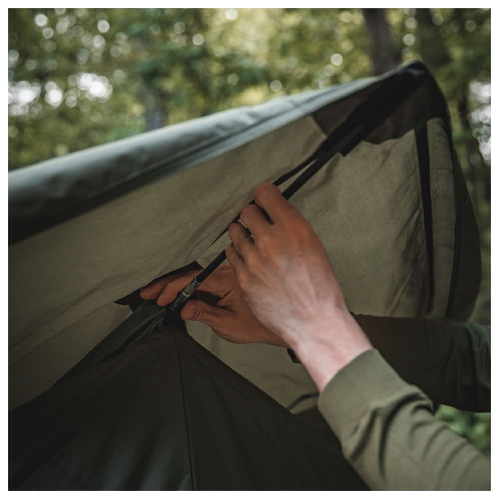 Gazelle T4 Pop-Up 4 Person Camping Tent Alpine Green - Ascmtools