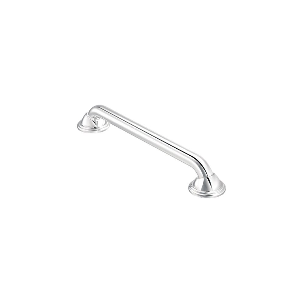 Moen Home Care Chrome Steel 16″ Designer Elite Grab Bar - Ascmtools