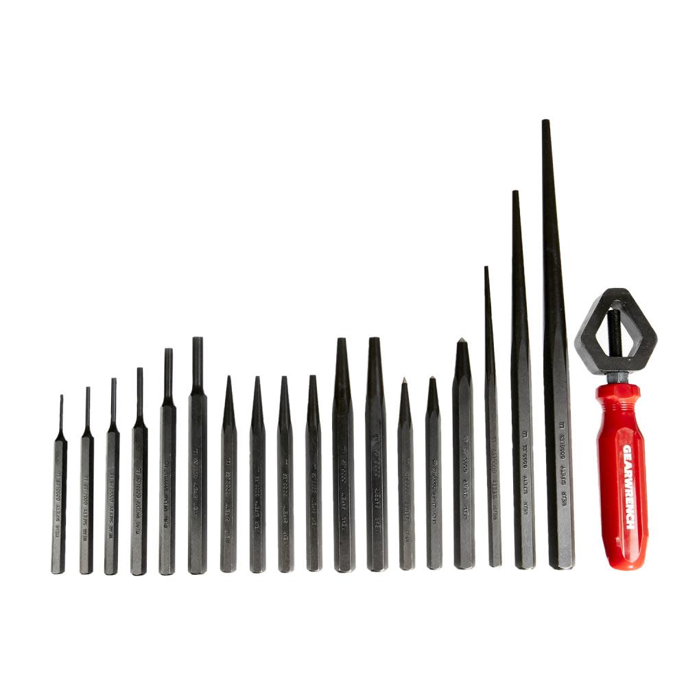 GEARWRENCH SET PNCH 19PC - Ascmtools