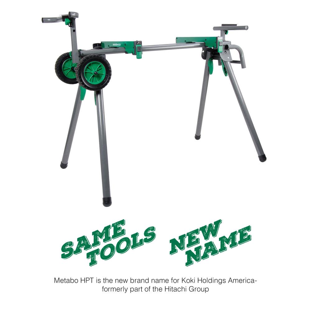 Metabo HPT Heavy-Duty Miter Saw Stand - Ascmtools