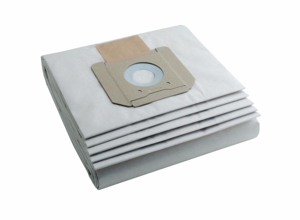 Bosch Heavy-Duty Paper Dust Bag for 17-Gallon Dust Extractors (5 Pack) - Ascmtools