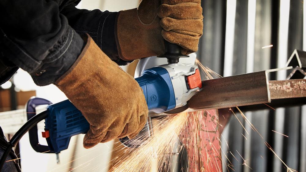 Bosch 4-1/2 In. X-LOCK Ergonomic Angle Grinder with Paddle Switch - Ascmtools