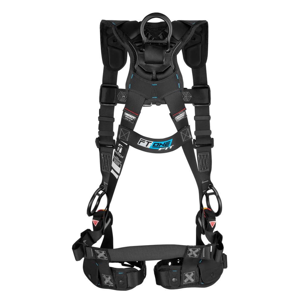 Falltech 3D Womens Full Body Harness with QC Chest Buckle Large - Ascmtools