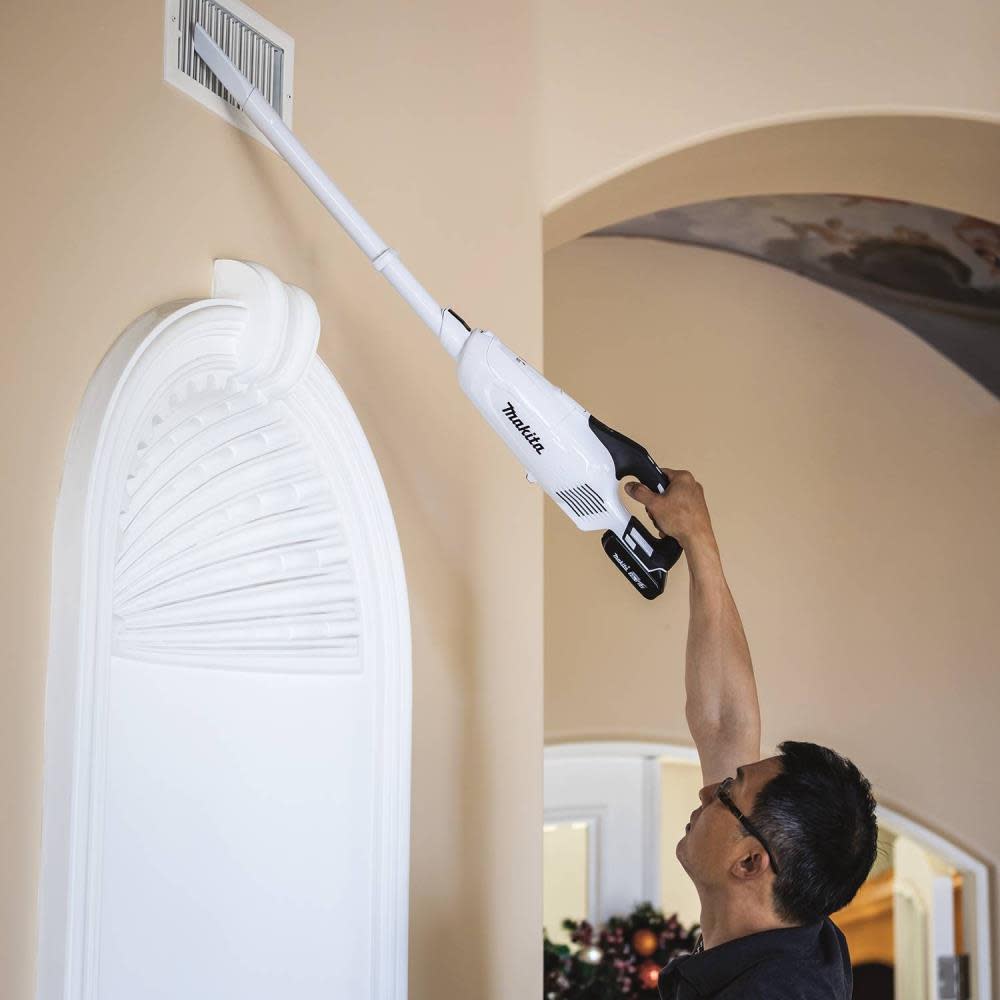 Makita 18V LXT Compact Vacuum Kit with Push Button & Dust Bag - Ascmtools