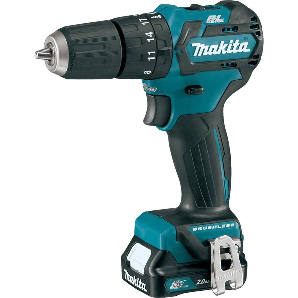 Makita 12V Max CXT 3/8″ Hammer Driver Drill Kit - Ascmtools