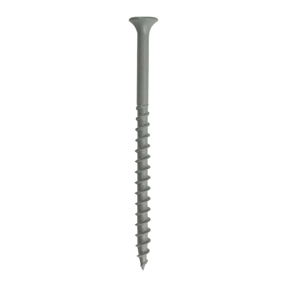 Grip Rite PrimeGuard Ten 5lb Deck Screw 3 in Gray Phillips Drive Head - Ascmtools