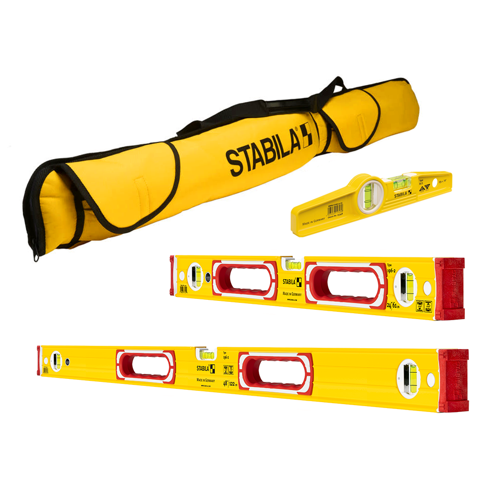 Stabila Classic 3 Level Tool Set Type 196 - Ascmtools