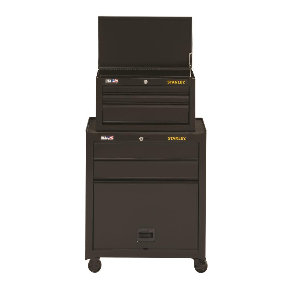 Stanley 26 in. W 100 Series 5-Drawer Tool Chest & Cabinet - Ascmtools