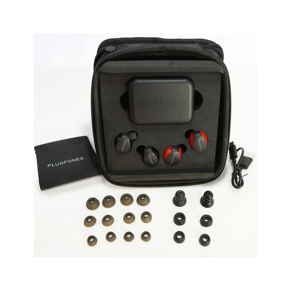 Plugfones Obsidian/Lava Wireless Bluetooth Earphone - Ascmtools