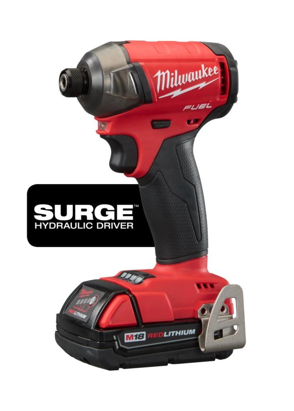 Milwaukee M18 FUEL SURGE 1/4 in. Hex Hydraulic Driver Kit - Ascmtools