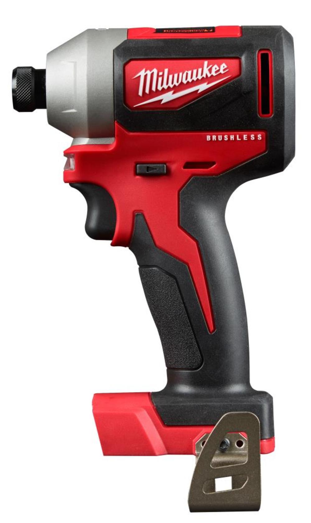 Milwaukee M18 Compact Brushless 1/4 in. Hex Impact Driver Reconditioned - Ascmtools