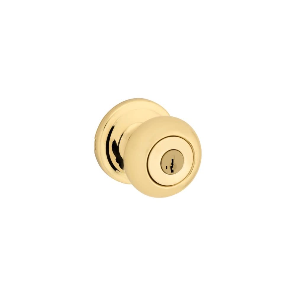 Kwikset Polished Chrome Signature Series Keyed Entry Juno Door Knob - Ascmtools