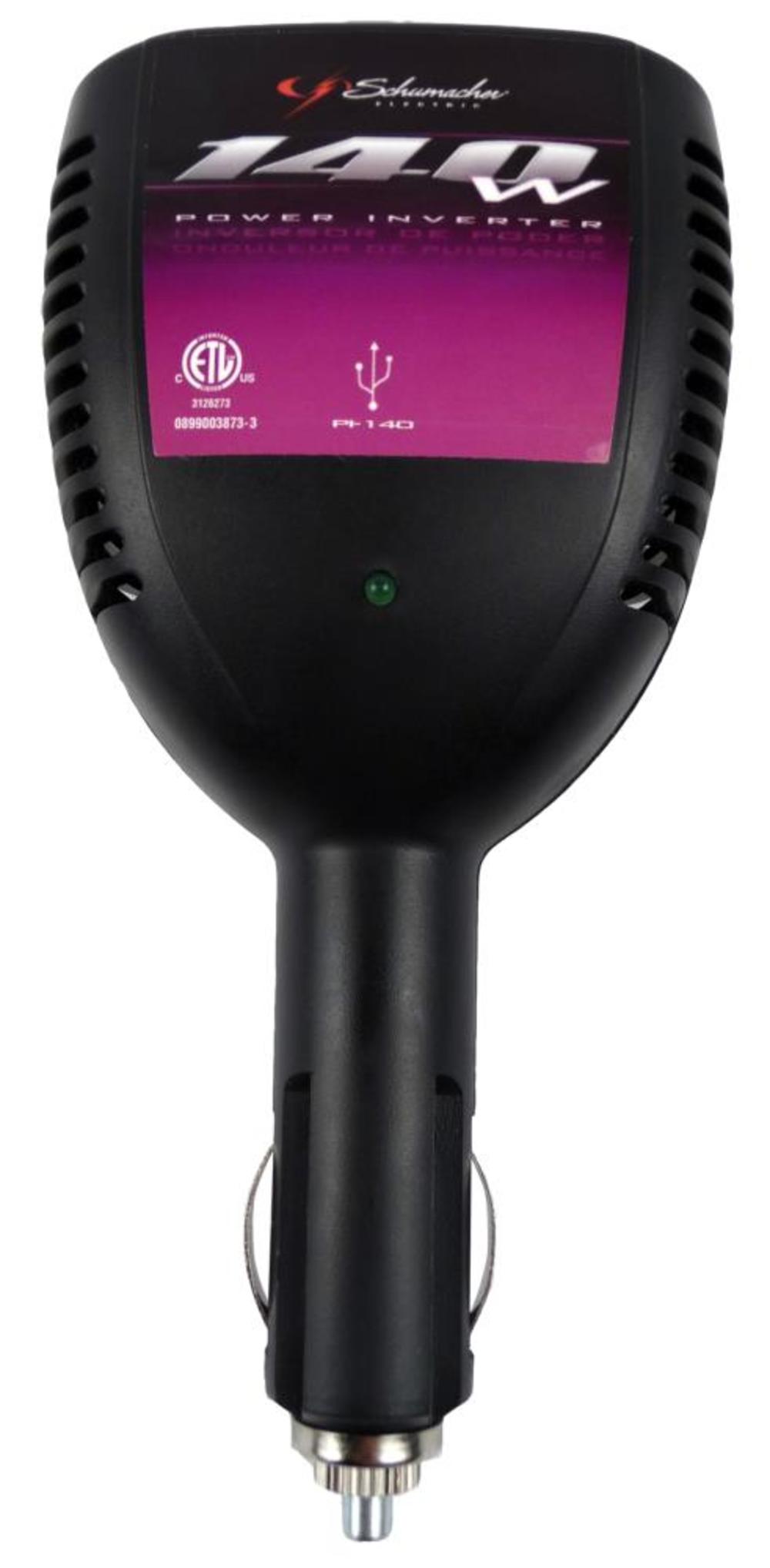Schumacher Electric 140 Watt Power Inverter - Ascmtools
