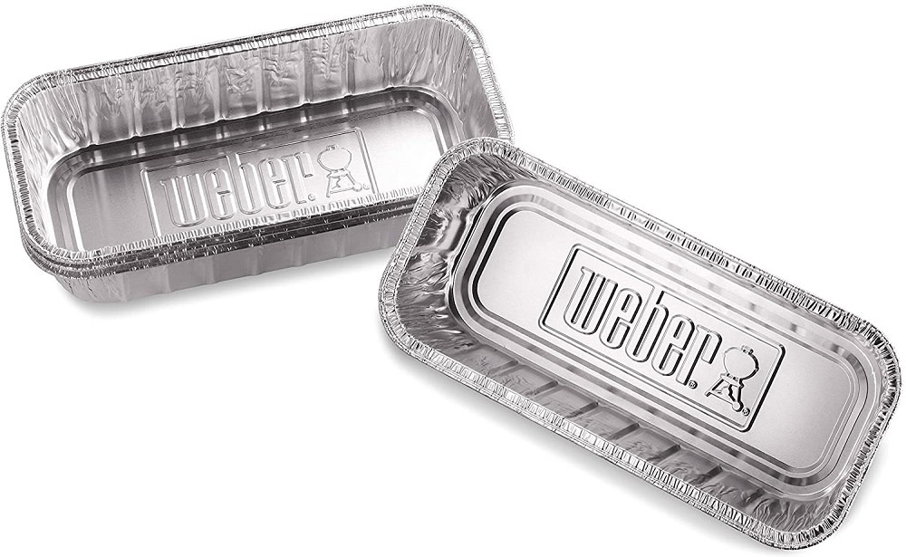 Weber Drip Pans for Smokefire EX4/EX6 Pellet/Summit Grills 10 Pack - Ascmtools