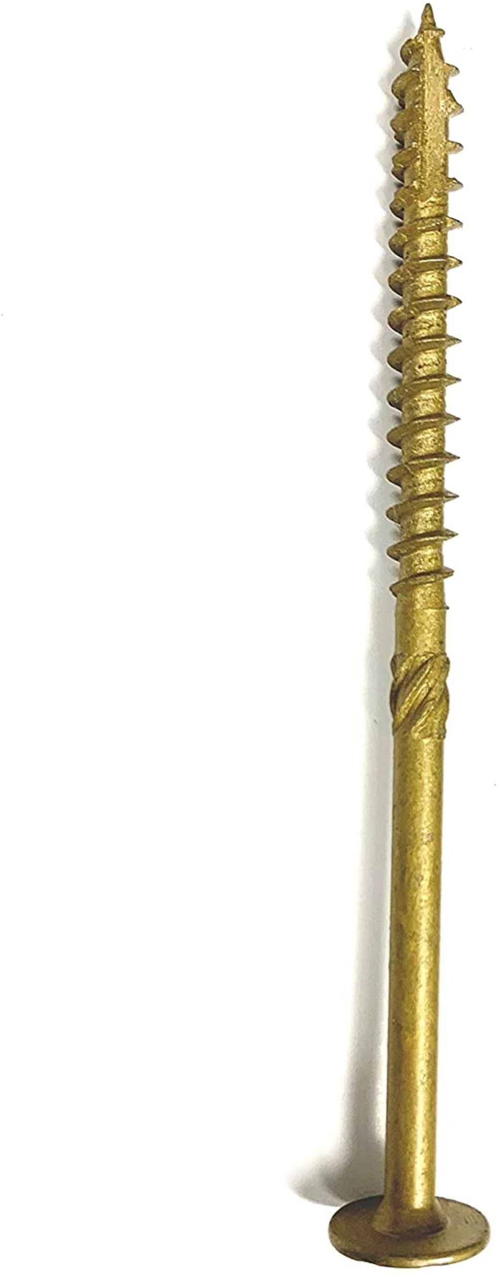 Western Builders Supply 1 In. Bronze Round Washer Head Type 17 Construction Lag Screw - Ascmtools