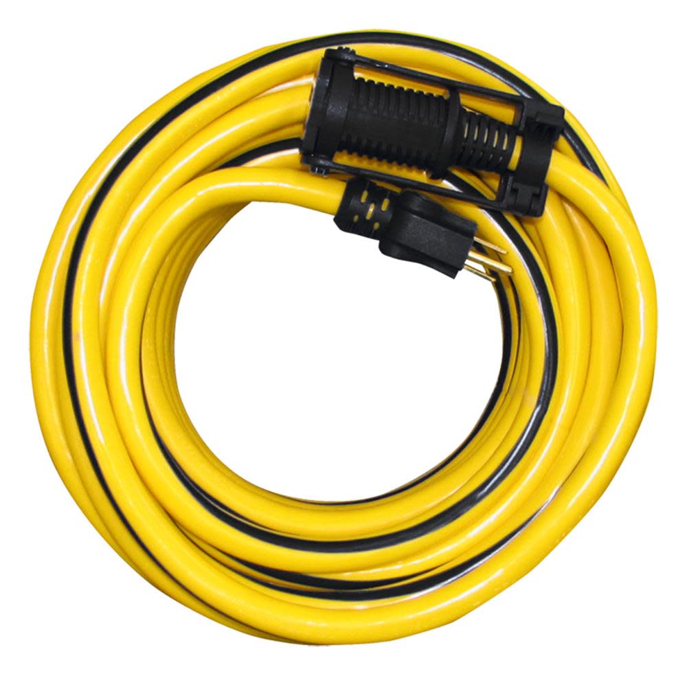 Voltec 100-ft 15-Amp 300-Volt 10-Gauge Yellow Outdoor Extension Cord - Ascmtools