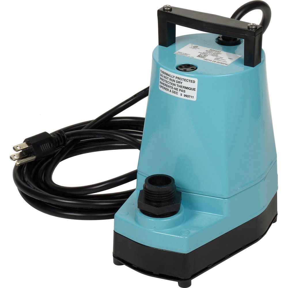 Little Giant Pump 5-MSP 1/6HP 115V Submersible Utility Pump 10′ Cord - Ascmtools