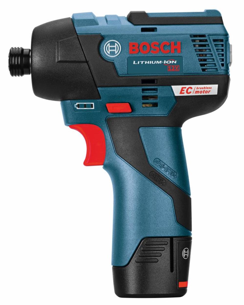 Bosch 12 V Max EC Brushless Impact Driver Kit - Ascmtools