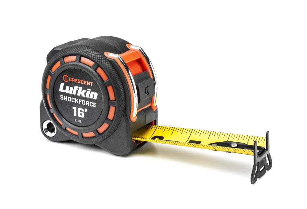 Crescent Lufkin Shockforce Dual Sided Tape Measure 1 3/16 x 16′ - Ascmtools
