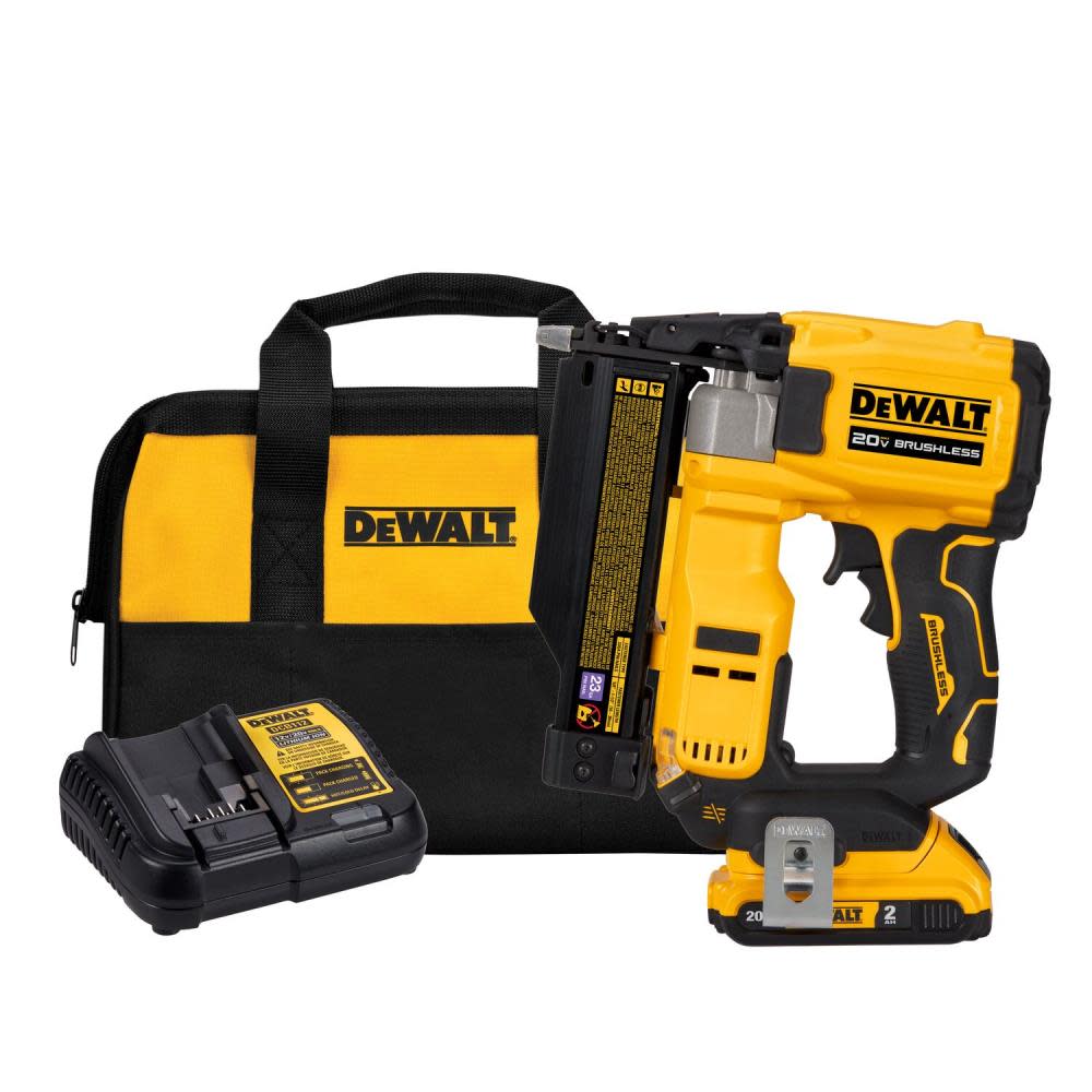 DEWALT ATOMIC Compact Series 20V MAX Pin Nailer 23 Gauge Kit - Ascmtools