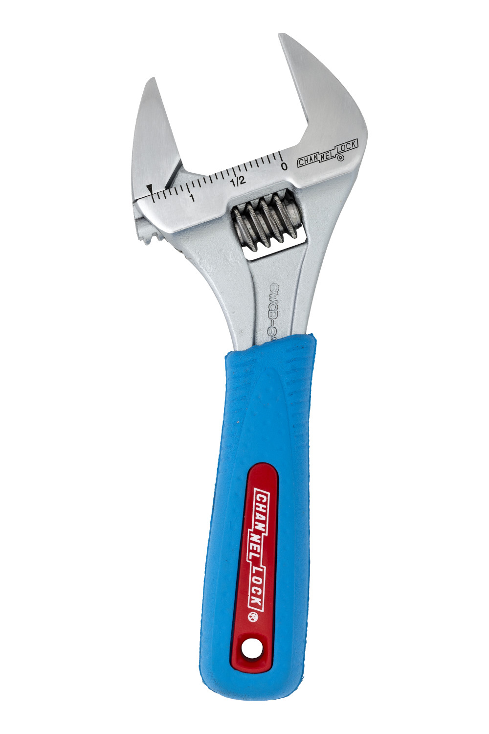 Channellock 6 In Wide Azz CODE BLUE Adjustable Wrench - Ascmtools