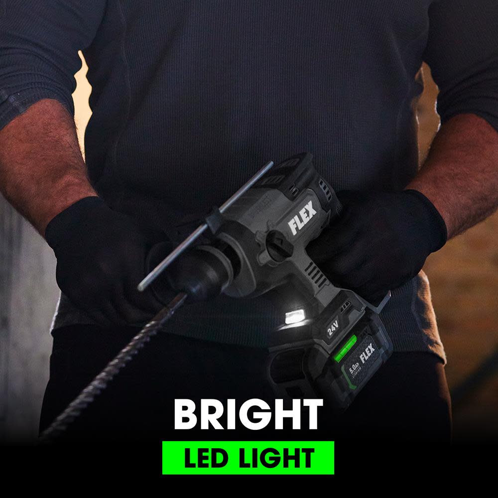 FLEX 24V 7/8-In. Sds Plus Rotary Hammer Kit - Ascmtools