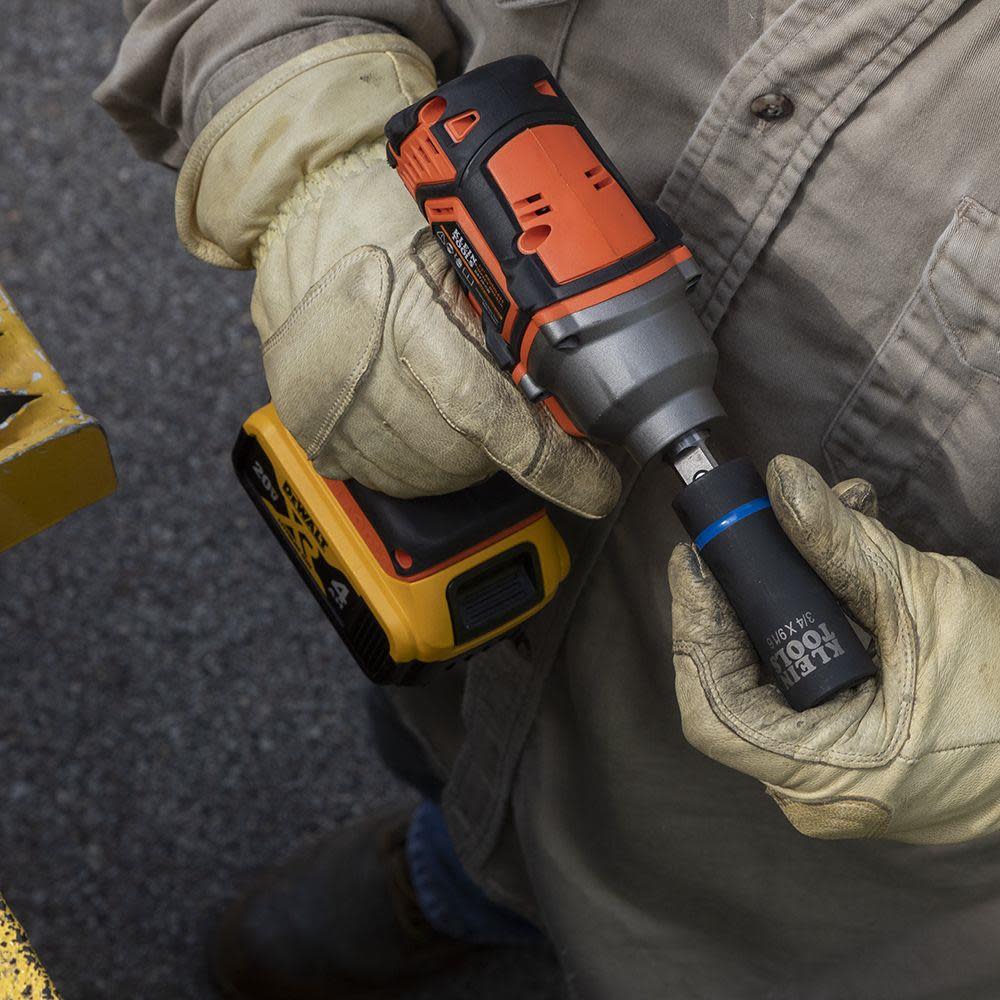 Klein Tools 2-in-1 Impact Socket 6-Point - Ascmtools