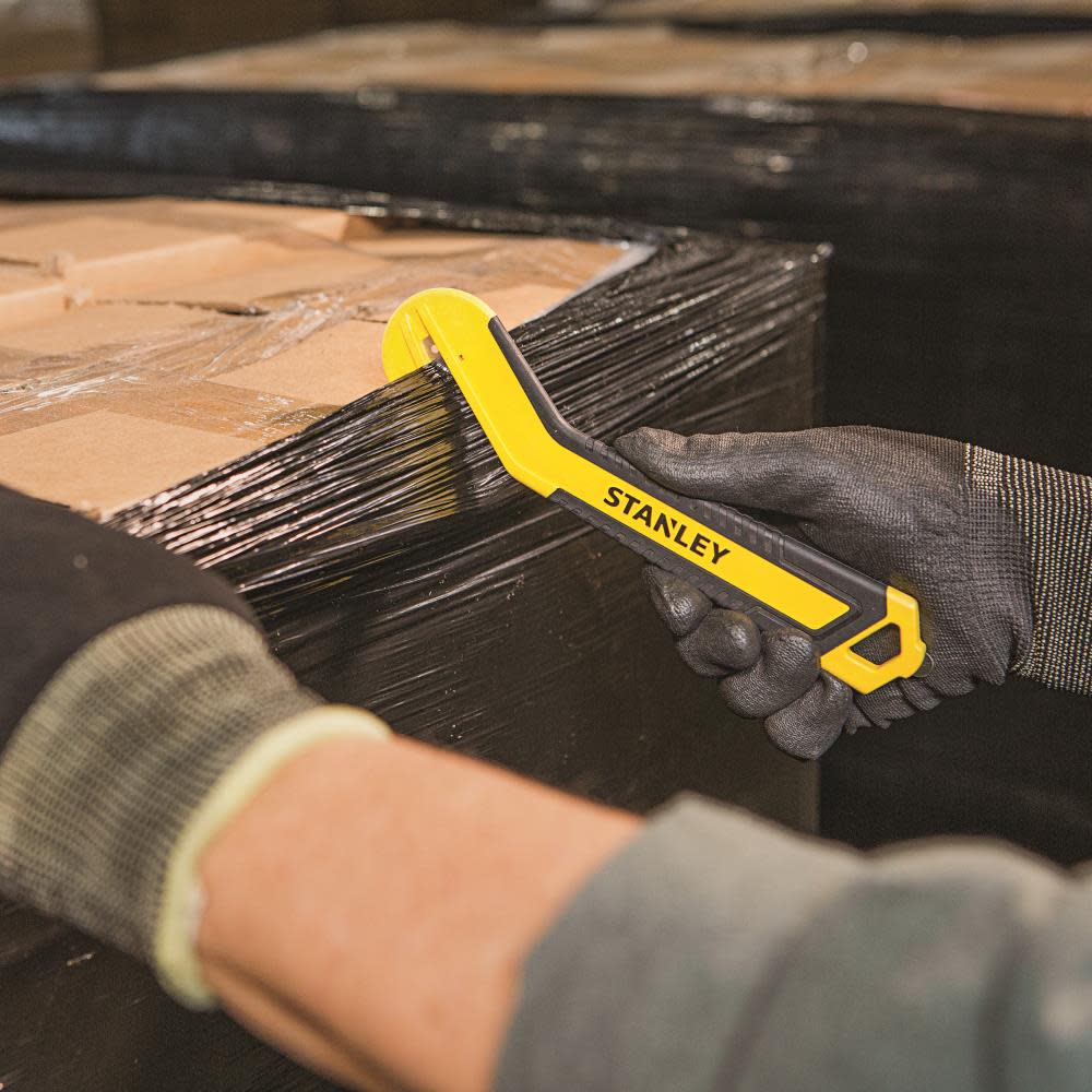 Stanley Single-Sided Round Tip Bi-Material Pull Cutter-10 Pack - Ascmtools