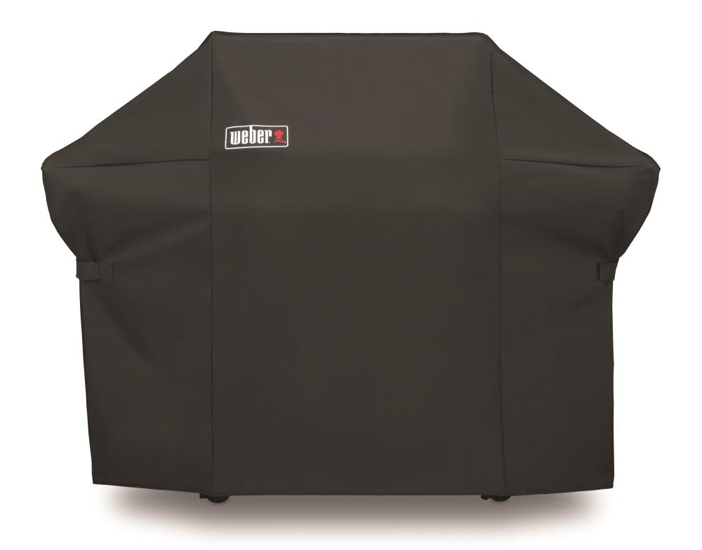 Weber Grill Cover with Storage Bag – Fits Summit 400 Series Gas Grills - Ascmtools
