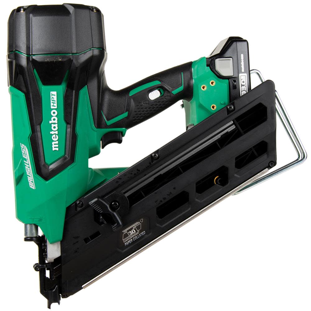 Metabo HPT 3-1/2 In. 18V Cordless Plastic Strip Framing Nailer - Ascmtools